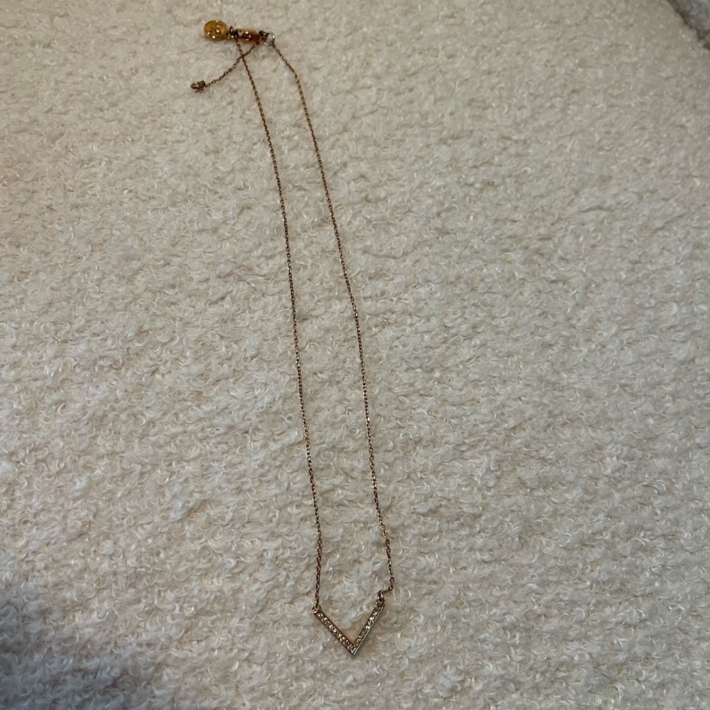 Rose gold Michael Kors necklace